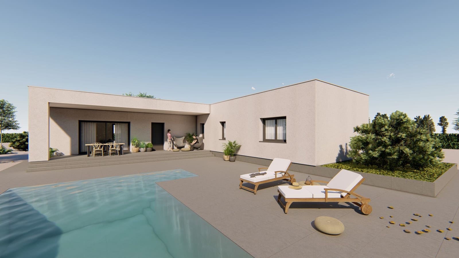 3 bedroom Villa for sale in Pinoso with pool garage - € 285,000 (Ref: 8969328)