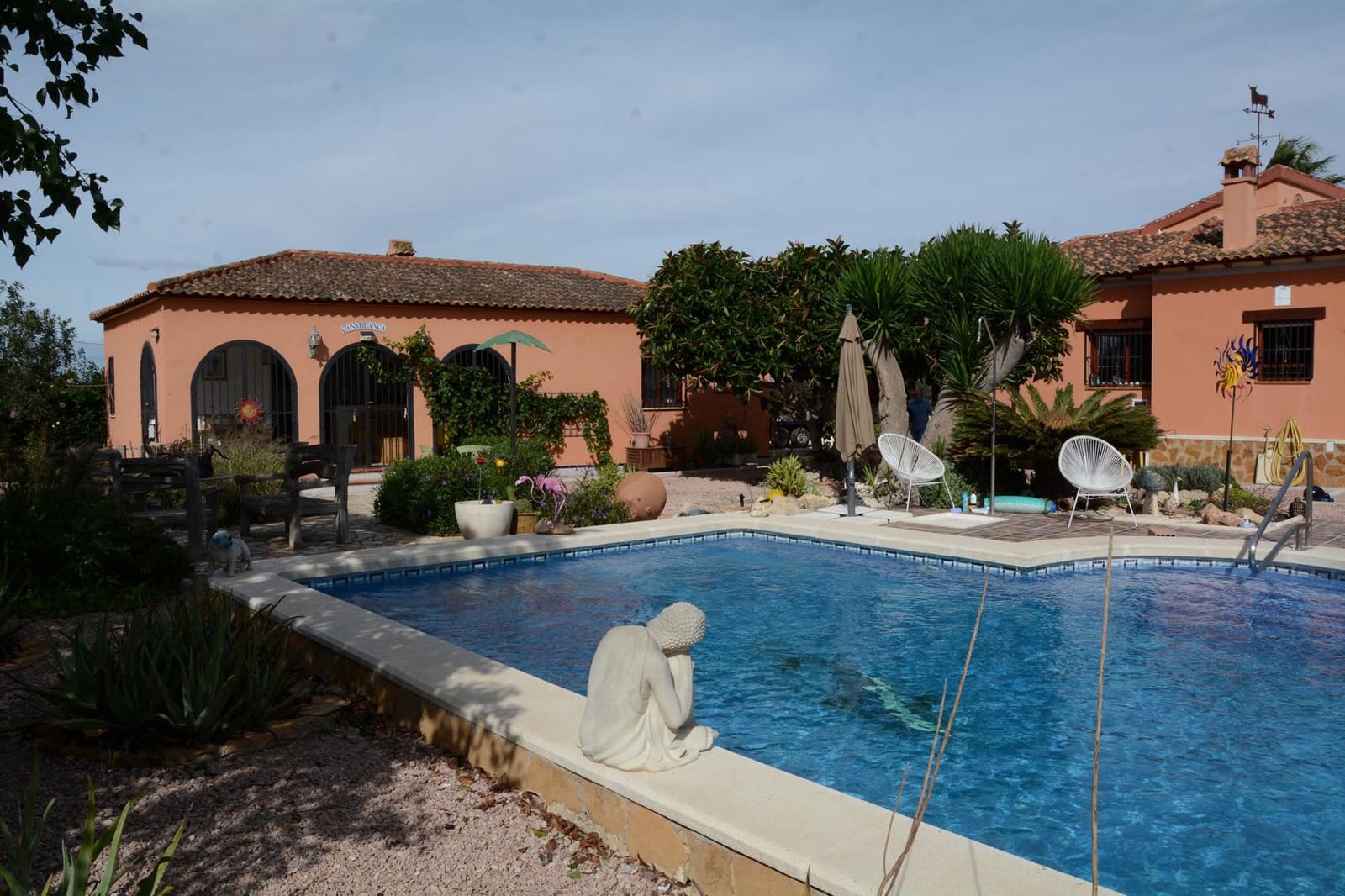 4 sypialnia Finka/Dom wiejski na sprzedaż w Daya Vieja z basenem garażem - 595 000 € (Ref: 9356905)