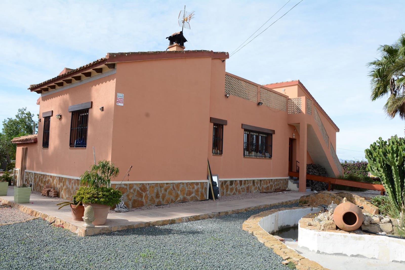 4 sypialnia Finka/Dom wiejski na sprzedaż w Daya Vieja z basenem garażem - 595 000 € (Ref: 9356905)