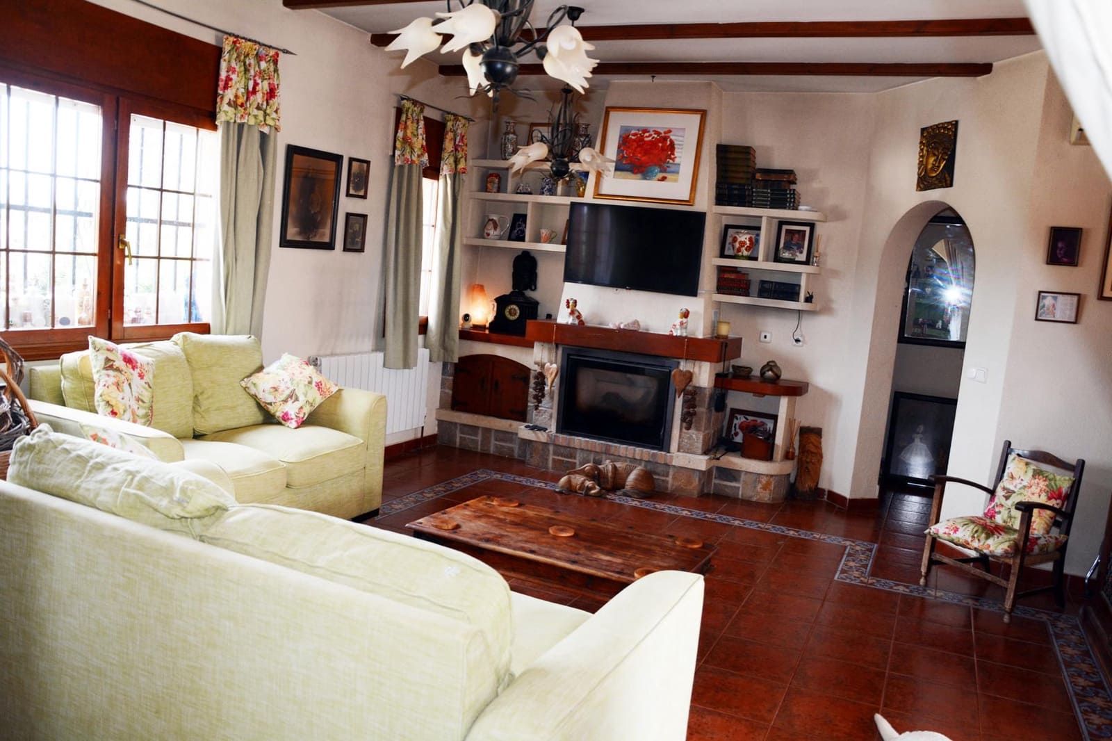 4 sypialnia Finka/Dom wiejski na sprzedaż w Daya Vieja z basenem garażem - 595 000 € (Ref: 9356905)