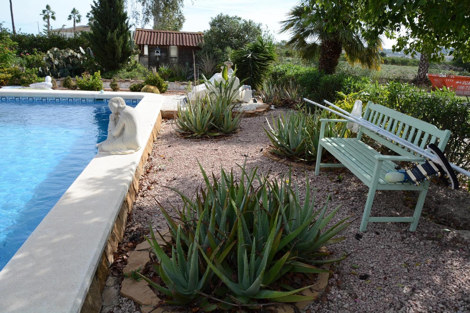 4 sypialnia Finka/Dom wiejski na sprzedaż w Daya Vieja z basenem garażem - 595 000 € (Ref: 9356905)