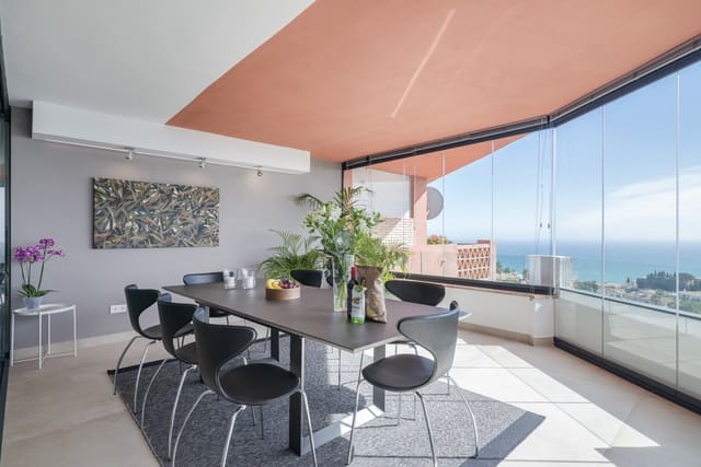 3 soveværelse Penthouse til salg i Benalmádena med swimmingpool garage - € 898.000 (Ref: 9650398)