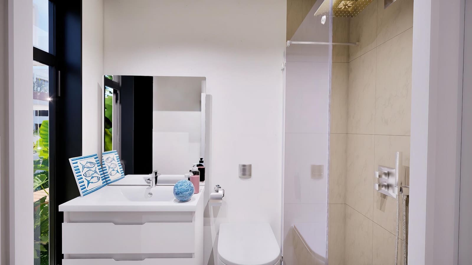 2 slaapkamer Appartement te koop in Mar de Cristal met zwembad garage - € 270.000 (Ref: 9789731)