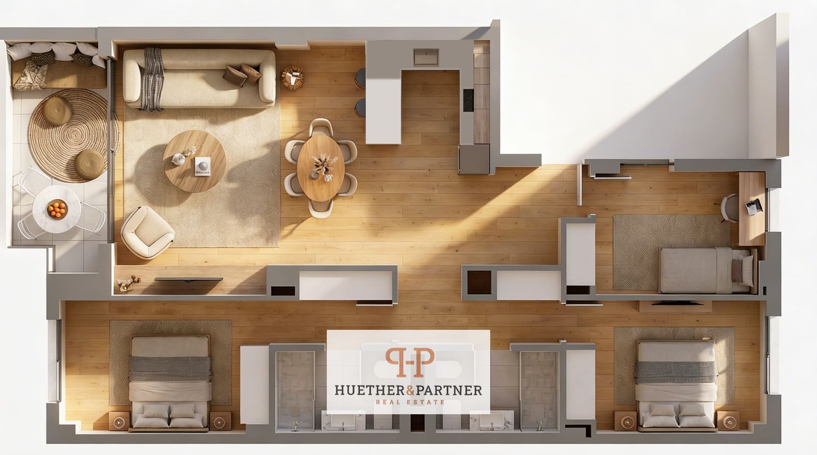 3 soverom Leilighet til salgs i Palma de Mallorca med garasje - € 578 500 (Ref: 10007564)