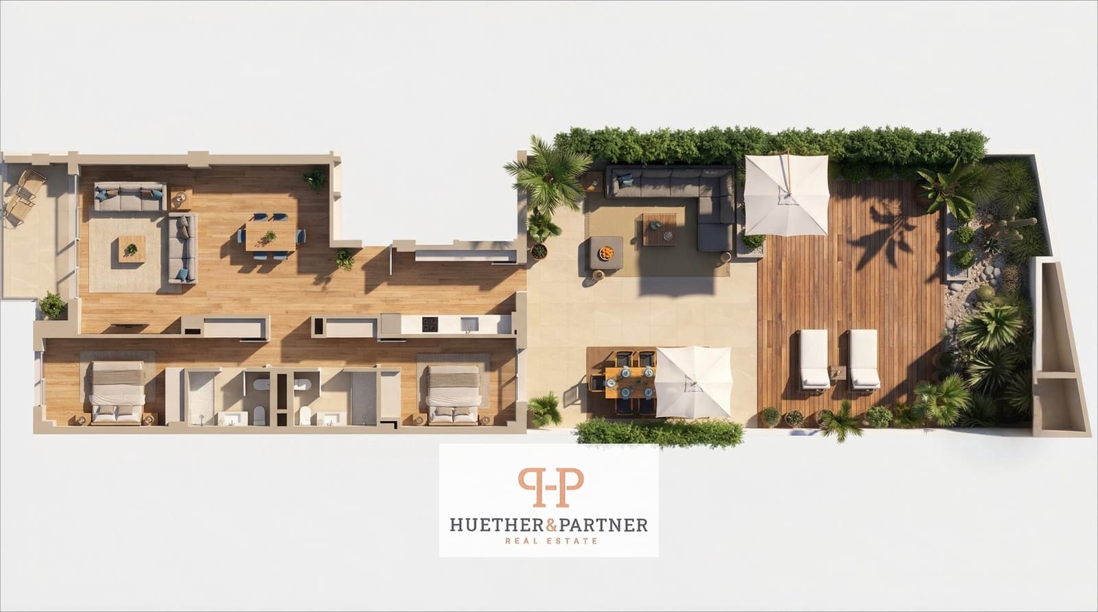 3 Zimmer Wohnung zu verkaufen in Palma de Mallorca mit Garage - 1.170.000 € (Ref: 10007565)