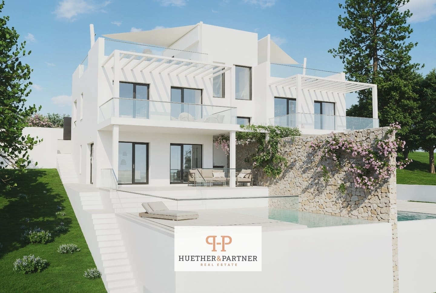 3 soveværelse Byhus til salg i Cala d'Or med swimmingpool - € 1.690.000 (Ref: 10039157)