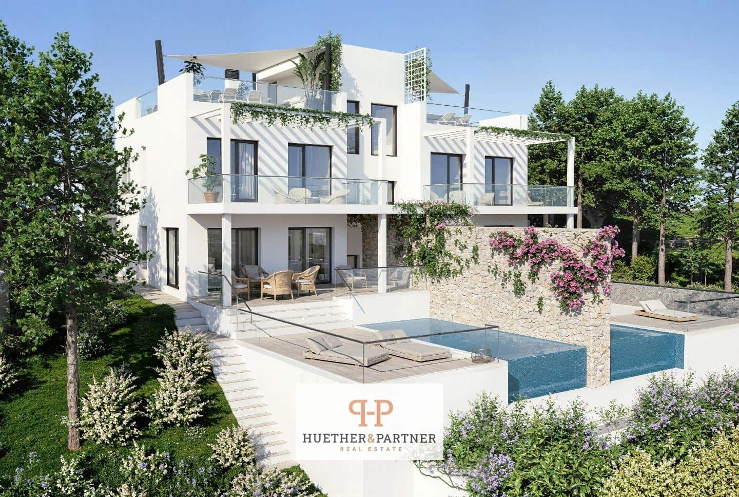 3 soveværelse Byhus til salg i Cala d'Or med swimmingpool - € 1.690.000 (Ref: 10039157)