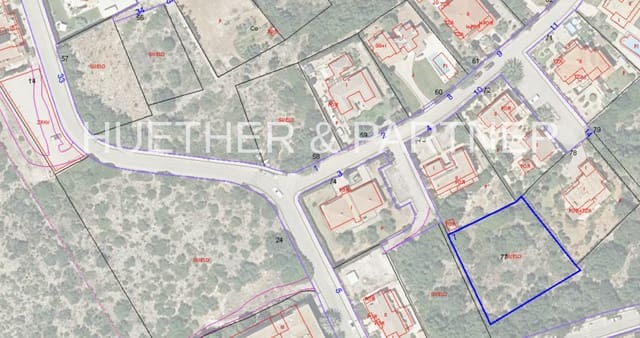 Ubebygd land til salgs i Calas de Mallorca, Manacor - € 253 500 (Ref: 7175301)