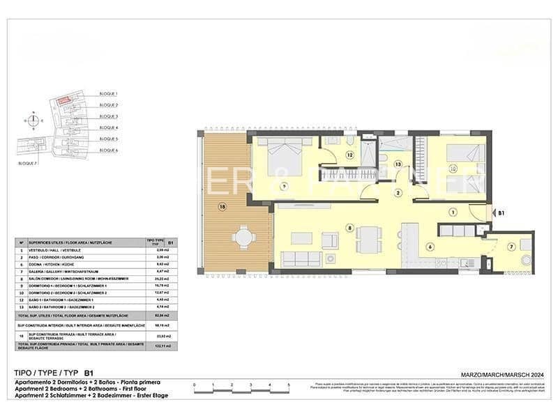 2 quarto Apartamento para venda em Colonia de Sant Jordi - 595 000 € (Ref: 8194350)