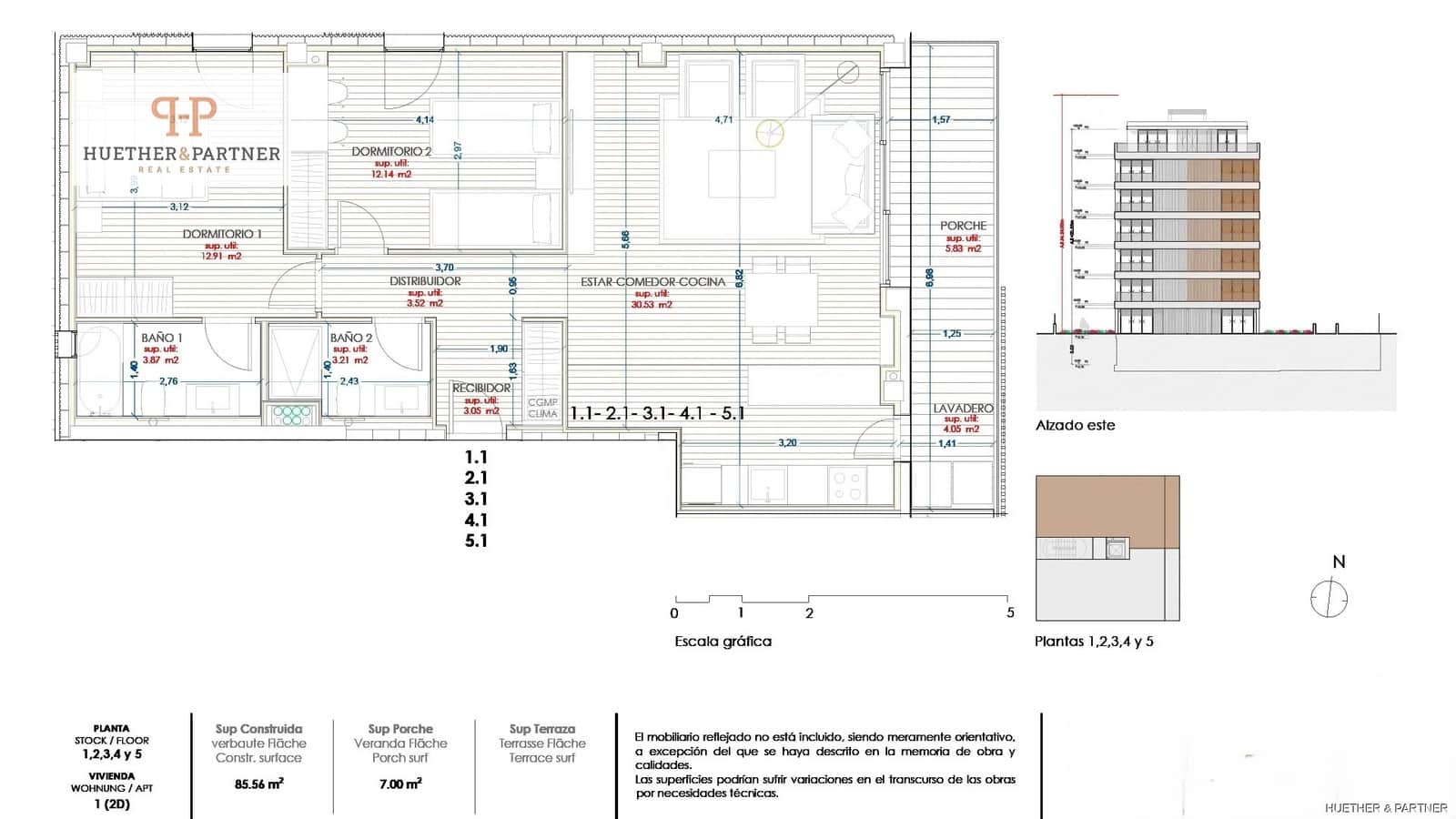 2 soveværelse Lejlighed til salg i Cala Millor - € 460.000 (Ref: 8949770)
