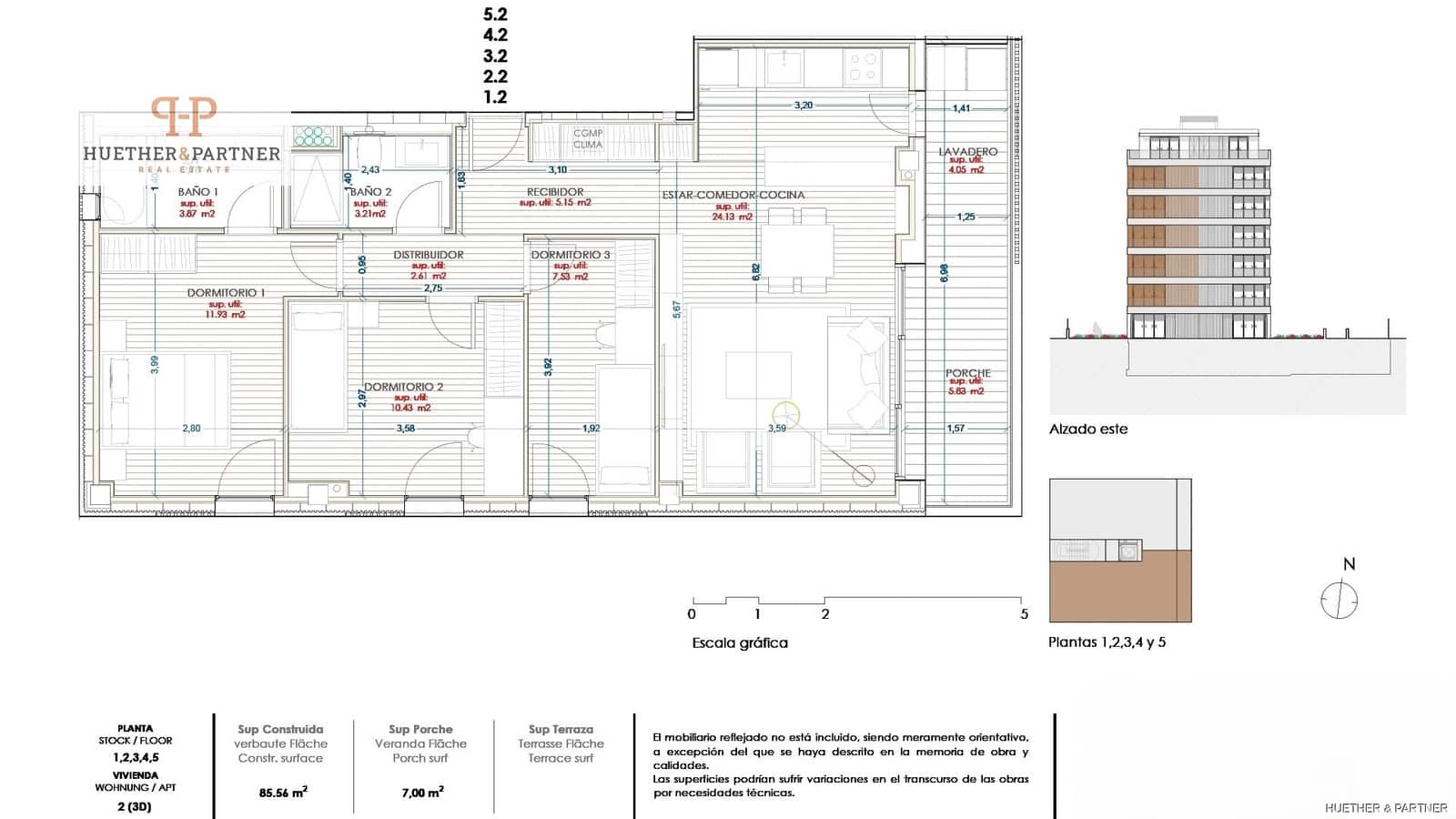 2 soveværelse Lejlighed til salg i Cala Millor - € 460.000 (Ref: 8949770)