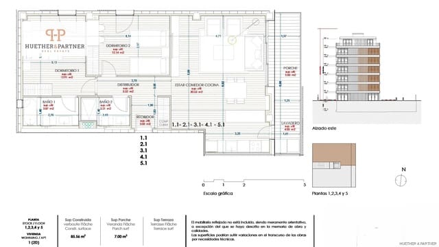 2 camera da letto Appartamento in vendita in Cala Millor, Son Servera - 460.000 € (Rif: 8949770)