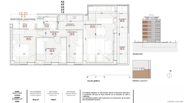 2 camera da letto Appartamento in vendita in Cala Millor, Son Servera - 460.000 € (Rif: 8949770)