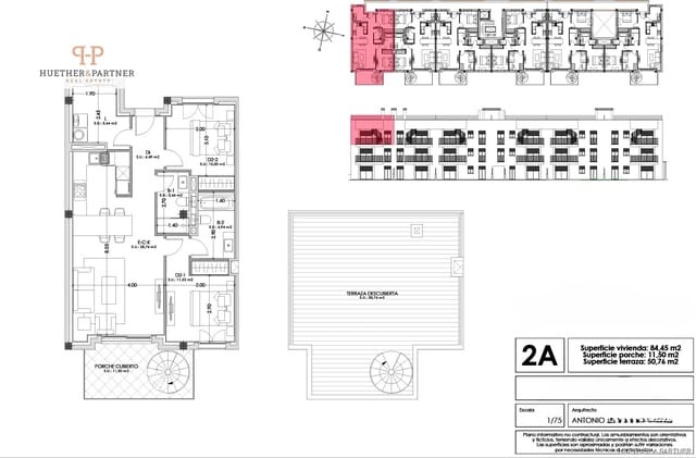 3 makuuhuone Asunto myytävänä paikassa Portocristo / Port de Manacor, Manacor - 471 000 € (Ref: 8951655)