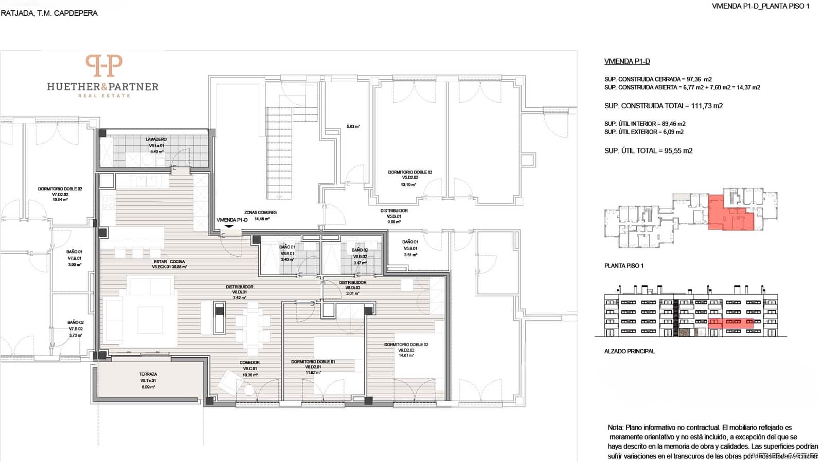 Piso de 2 habitaciones en Cala Ratjada en venta - 380.000 € (Ref: 8962179)