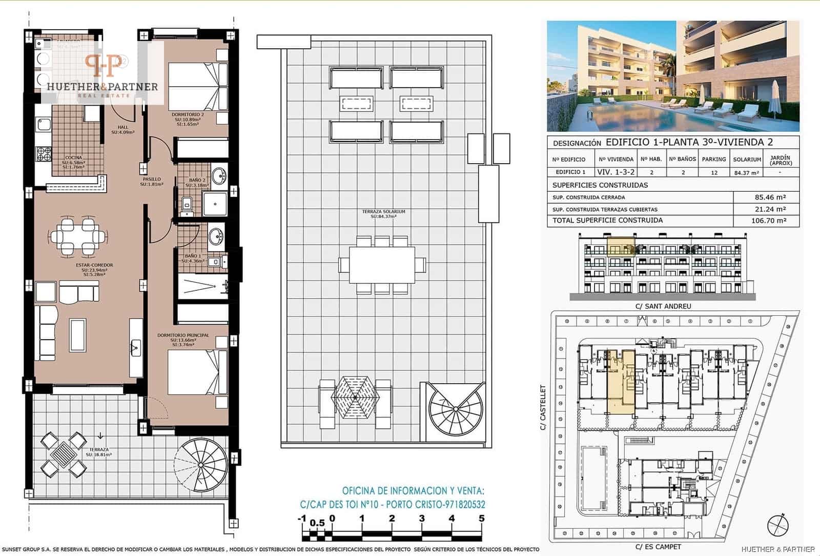 2 soveværelse Lejlighed til salg i Cala Ratjada - € 520.000 (Ref: 9057173)