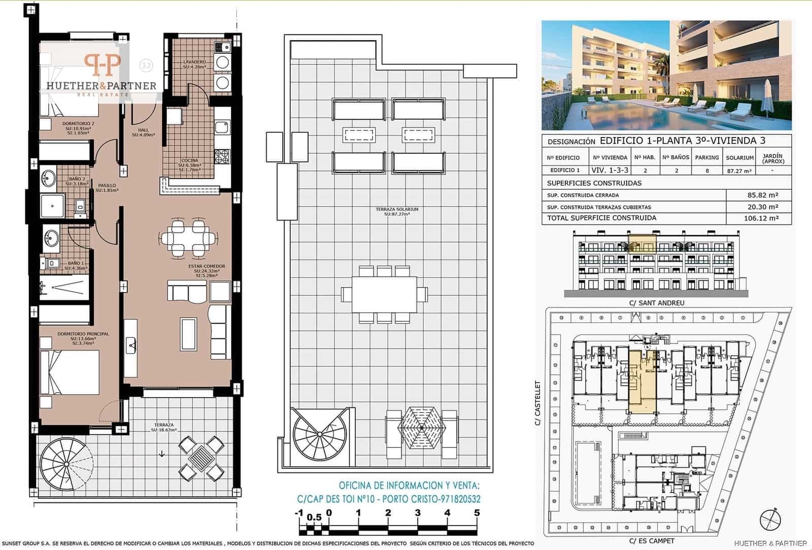 2 soveværelse Lejlighed til salg i Cala Ratjada - € 520.000 (Ref: 9057173)