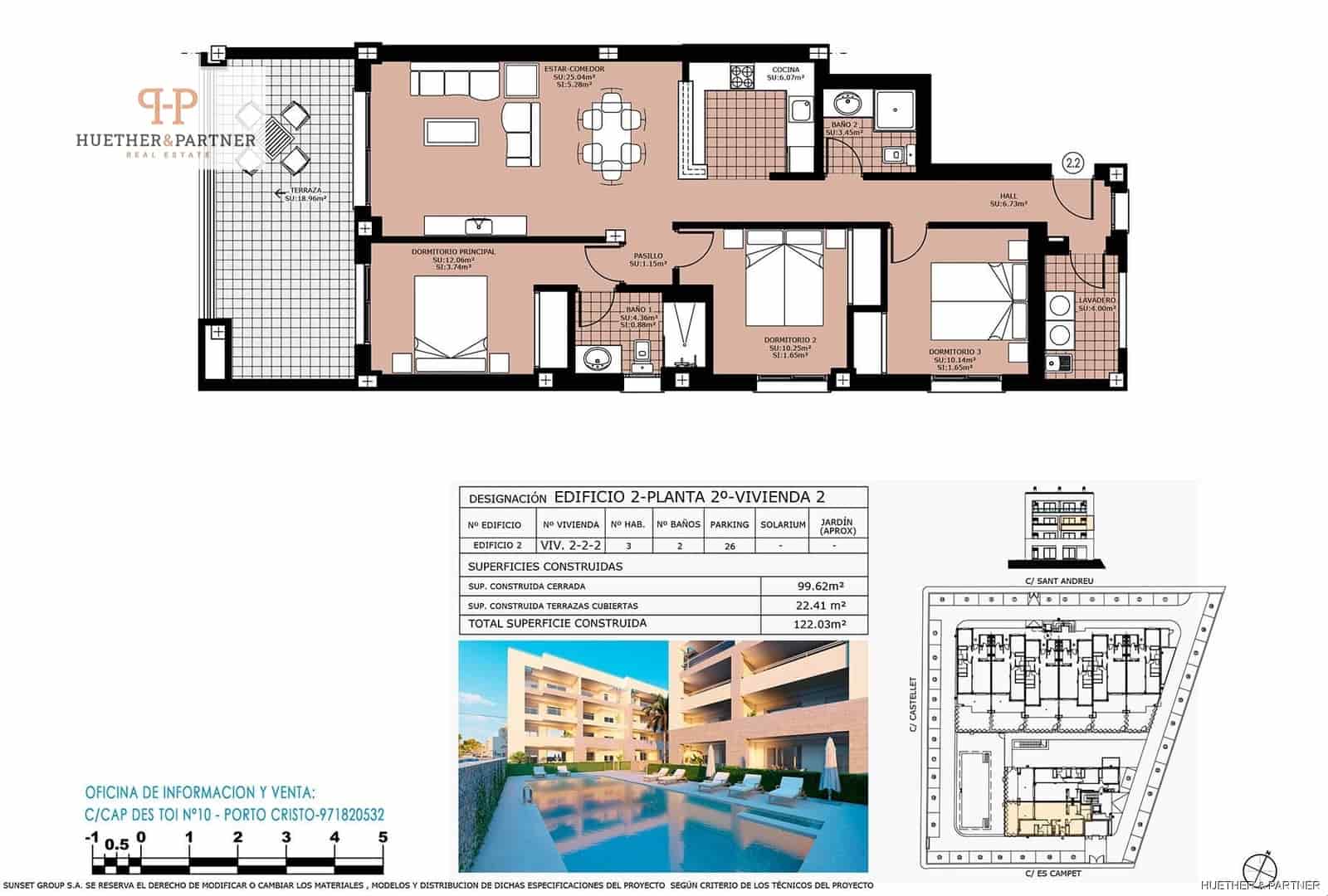 3 camera da letto Appartamento in vendita in Cala Ratjada - 435.000 € (Rif: 9061827)