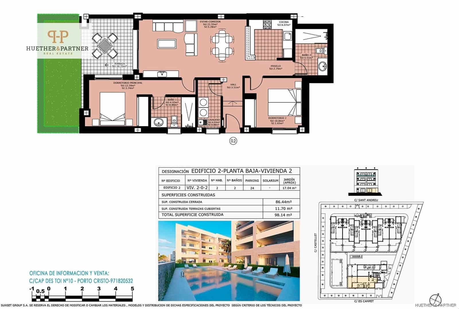 3 slaapkamer Flat te koop in Cala Ratjada - € 455.000 (Ref: 9061828)