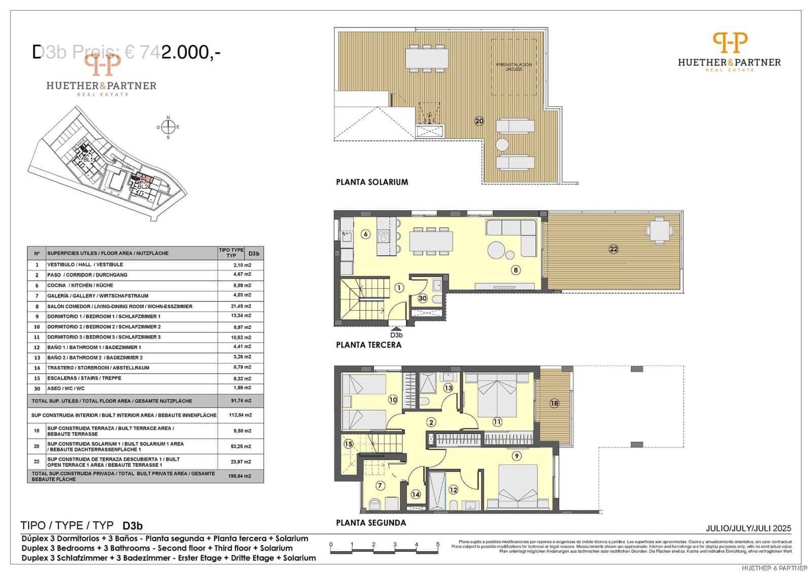 3 soveværelse Lejlighed til salg i Canyamel - € 742.000 (Ref: 9143766)