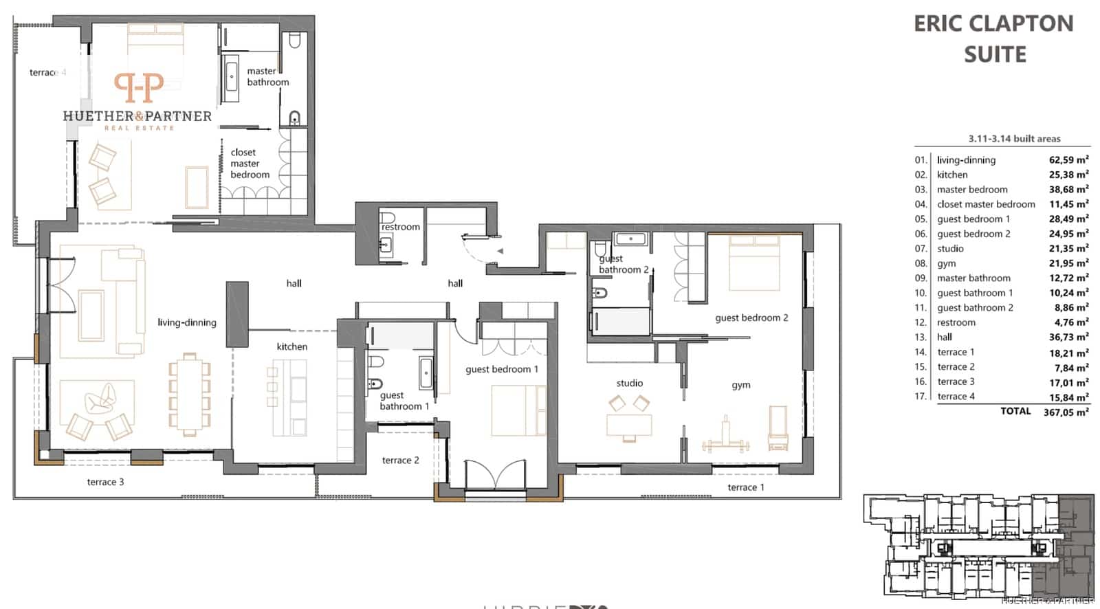 3 chambre Appartement à vendre à Ibiza ville - 3 950 000 € (Ref: 9263407)