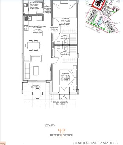 2 camera da letto Appartamento in vendita in Sa Coma, Sant Llorenç des Cardassar - 390.000 € (Rif: 9679594)