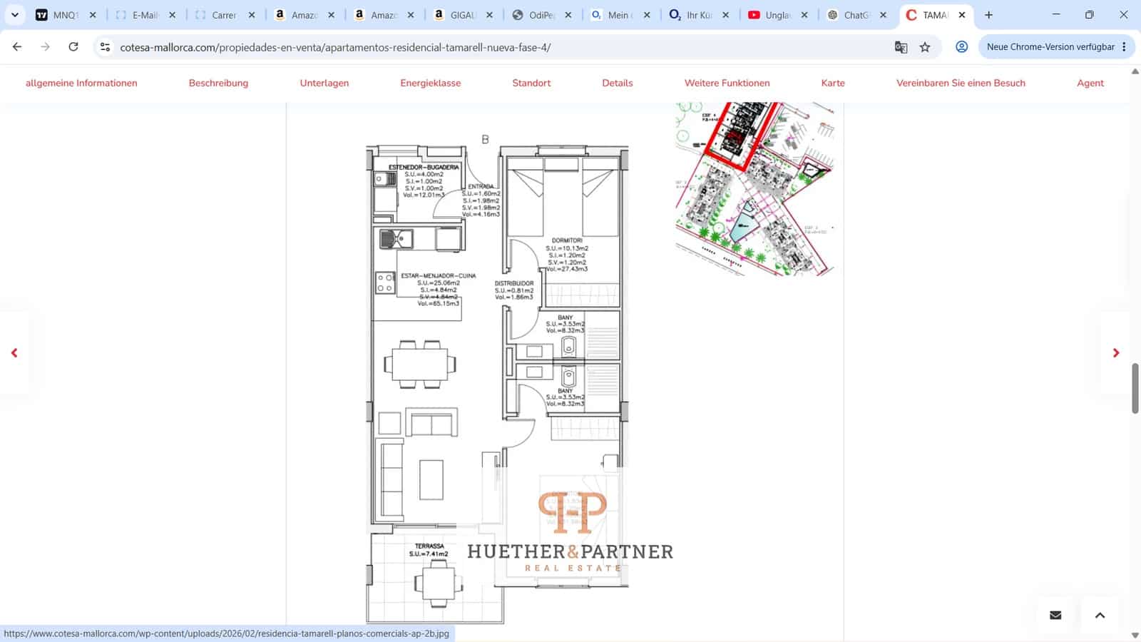 2 camera da letto Appartamento in vendita in Sa Coma - 345.000 € (Rif: 9777302)