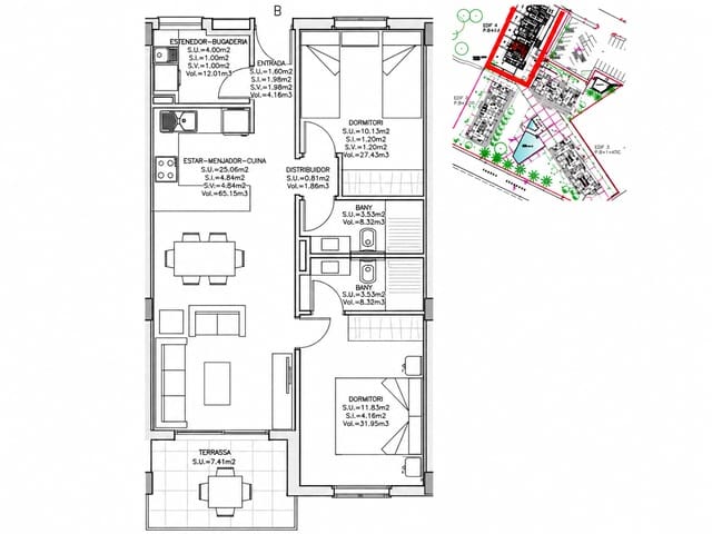 2 sovrum Lägenhet till salu i Sa Coma, Sant Llorenç des Cardassar med pool garage - 360 000 € (Ref: 9777302)