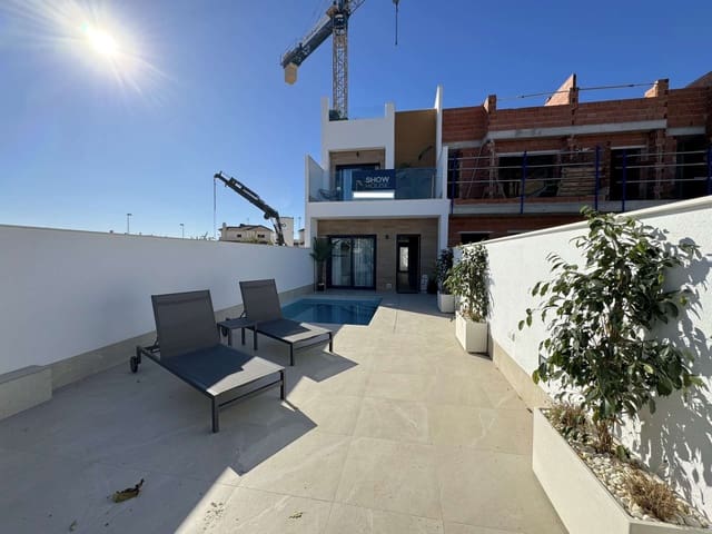 3 chambre Maison de Ville à vendre à San Pedro del Pinatar ciudad, San Pedro del Pinatar avec piscine - 359 000 € (Ref: 8315271)