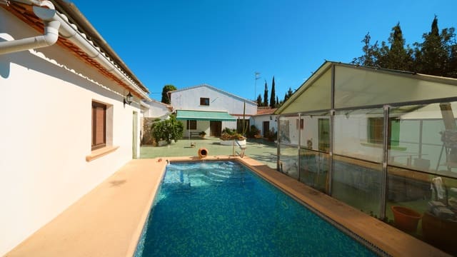 4 chambre Finca/Maison de Campagne à vendre à Pedreguer avec piscine garage - 1 150 000 € (Ref: 9793906)