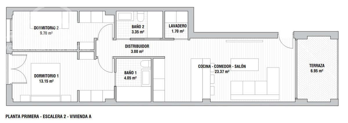 2 soveværelse Lejlighed til salg i La Santa med garage - € 215.000 (Ref: 8396331)