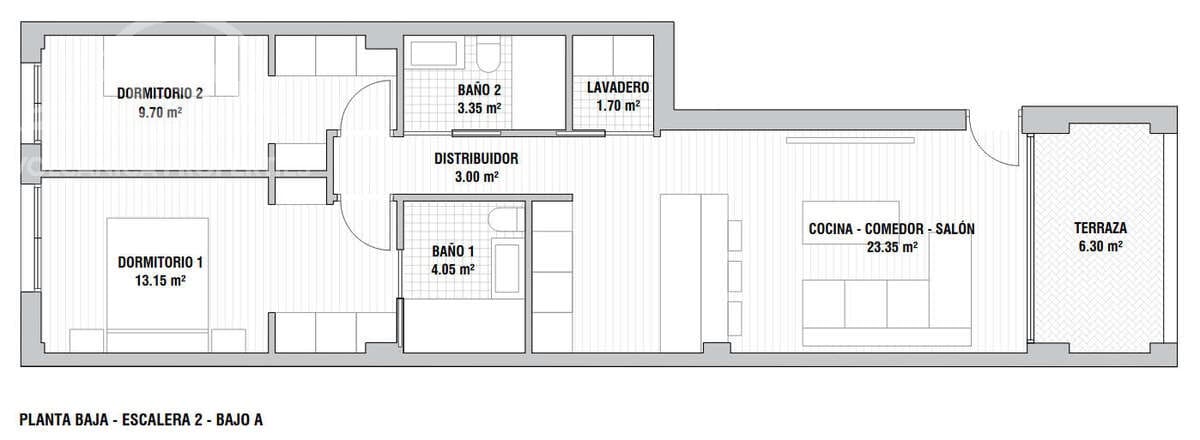 2 quarto Apartamento para venda em La Santa com garagem - 215 000 € (Ref: 8396331)