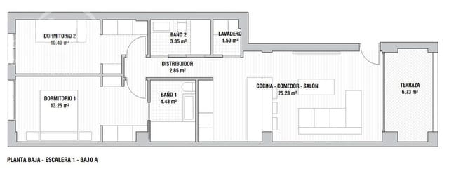 2 slaapkamer Appartement te koop in La Santa, Tinajo met garage - € 215.000 (Ref: 8396331)