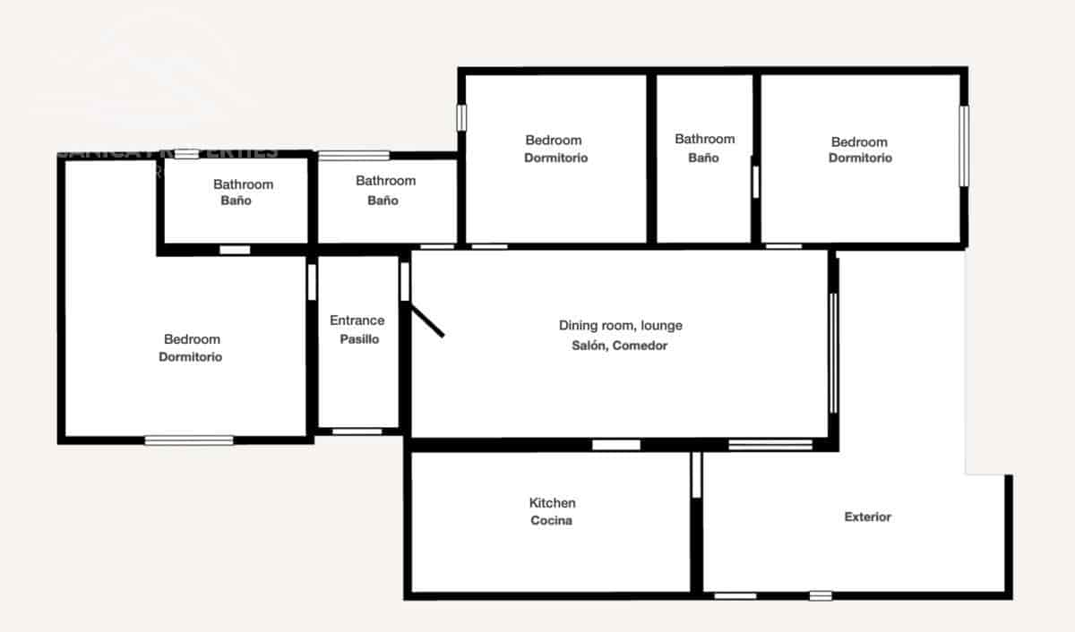 3 soveværelse Villa til salg i Playa Blanca med swimmingpool garage - € 549.000 (Ref: 9141250)