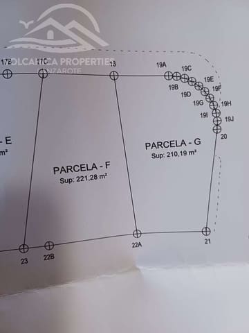 Tomt till salu i Tinajo - 95 000 € (Ref: 9346661)