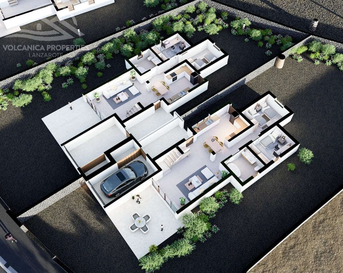 3 bedroom Villa for sale in Tinajo with garage - € 387,000 (Ref: 9780041)