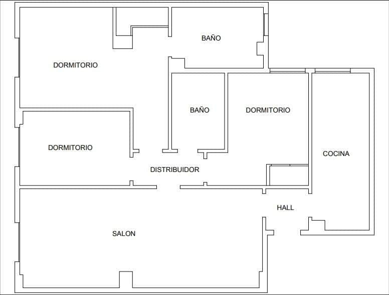 3 sypialnia Mieszkanie na sprzedaż w Miasto Malaga z garażem - 470 000 € (Ref: 10120249)