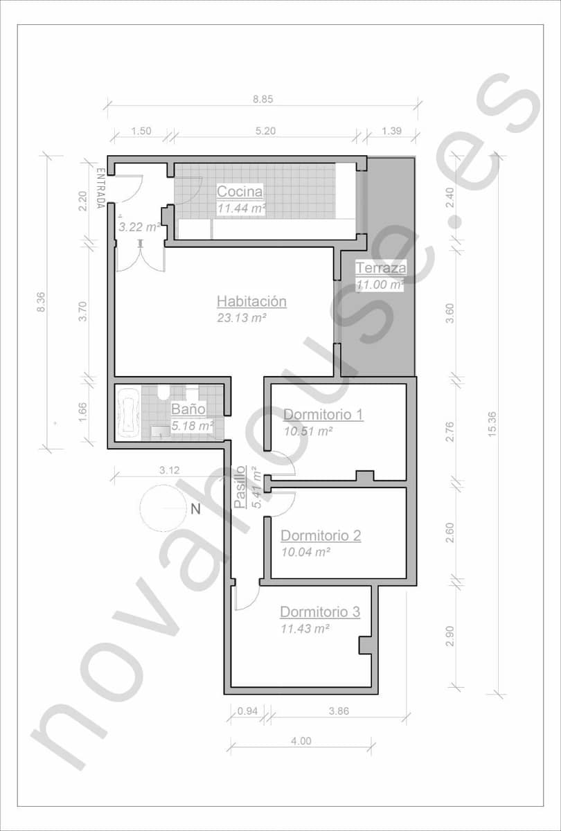 3 slaapkamer Flat te koop in Rincon de la Victoria met zwembad garage - € 389.000 (Ref: 8957089)