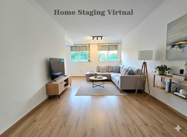 2 soveværelse Lejlighed til salg i Huelin, Málaga by med garage - € 375.000 (Ref: 8976144)