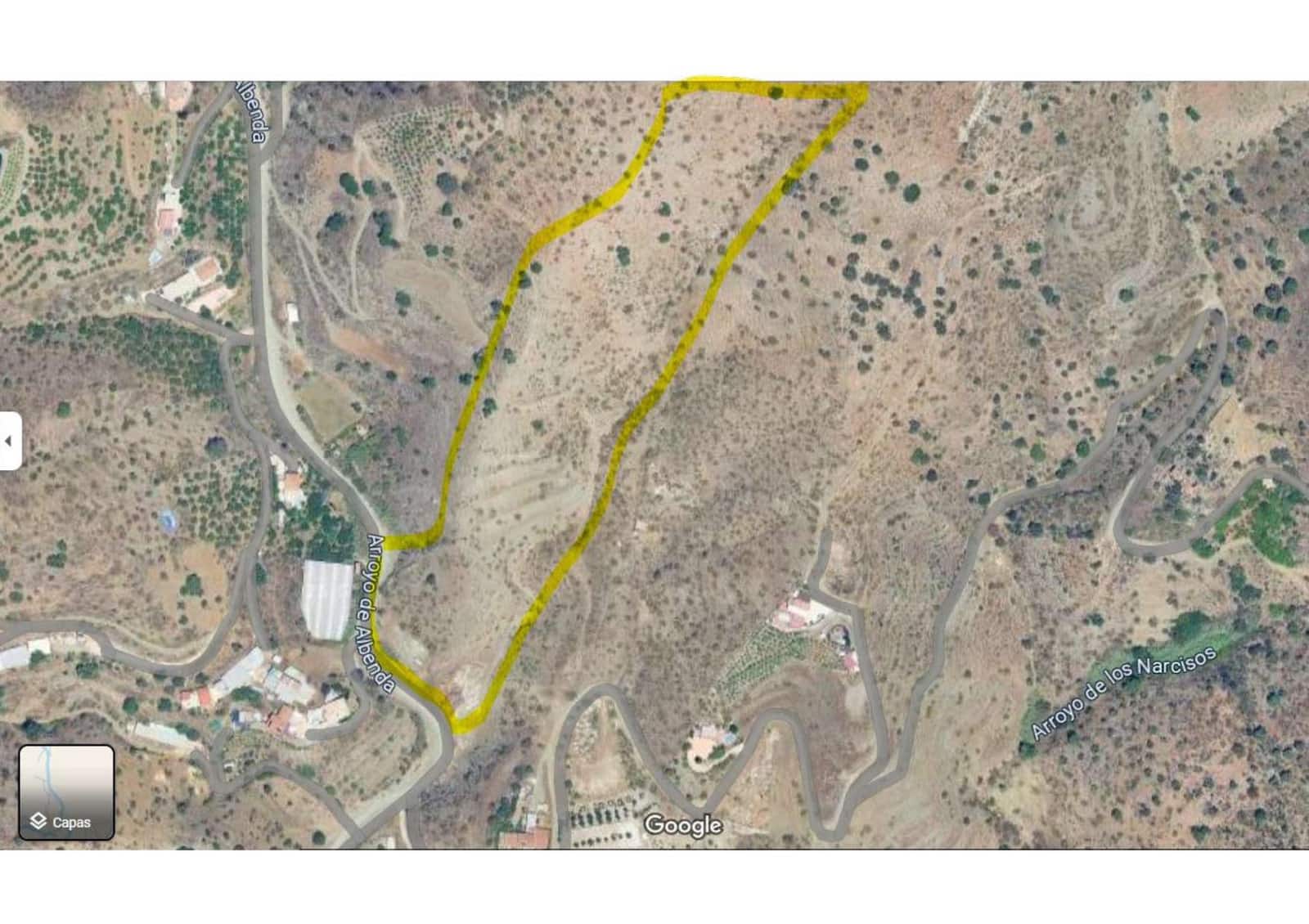 Ubebygd land til salgs i Moclinejo - € 110 000 (Ref: 9059345)