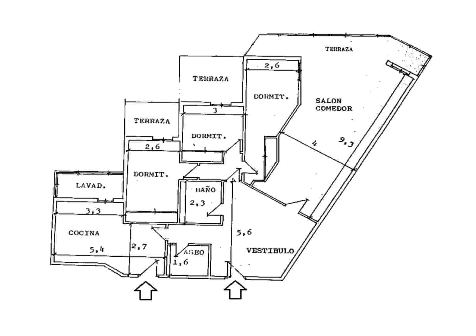 3 soveværelse Lejlighed til salg i Malaga by med garage - € 665.000 (Ref: 9141595)