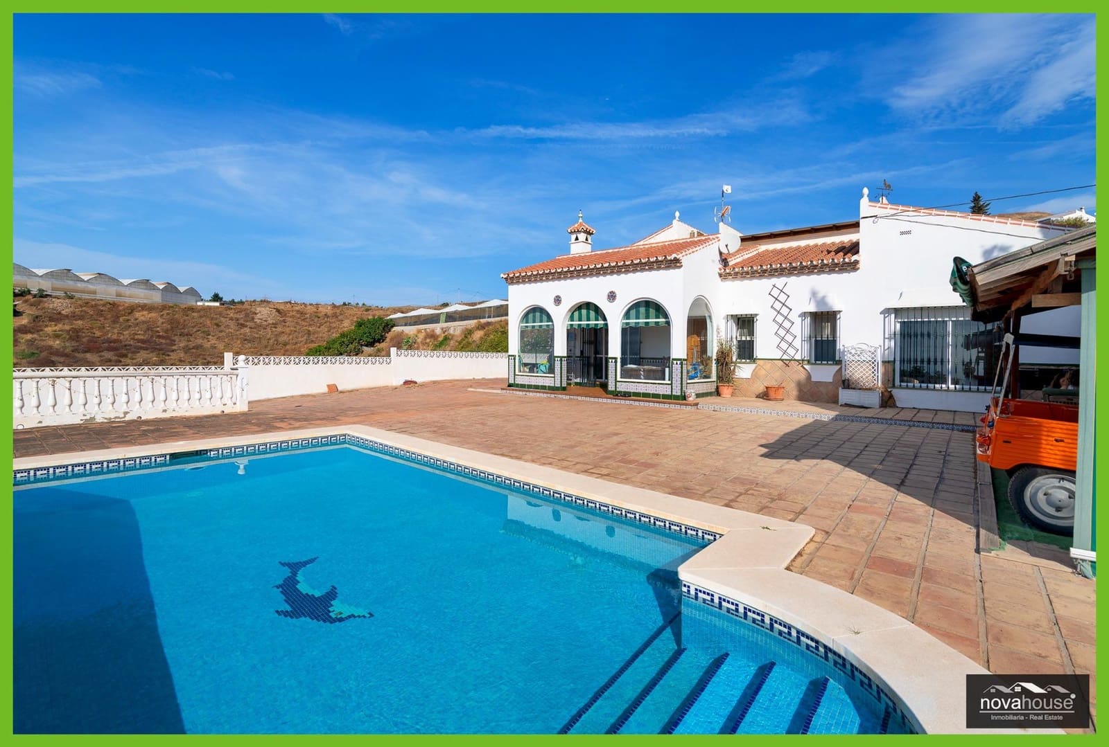 3 sovrum Finca/Hus på landet till salu i Algarrobo med pool - 545 000 € (Ref: 9414117)