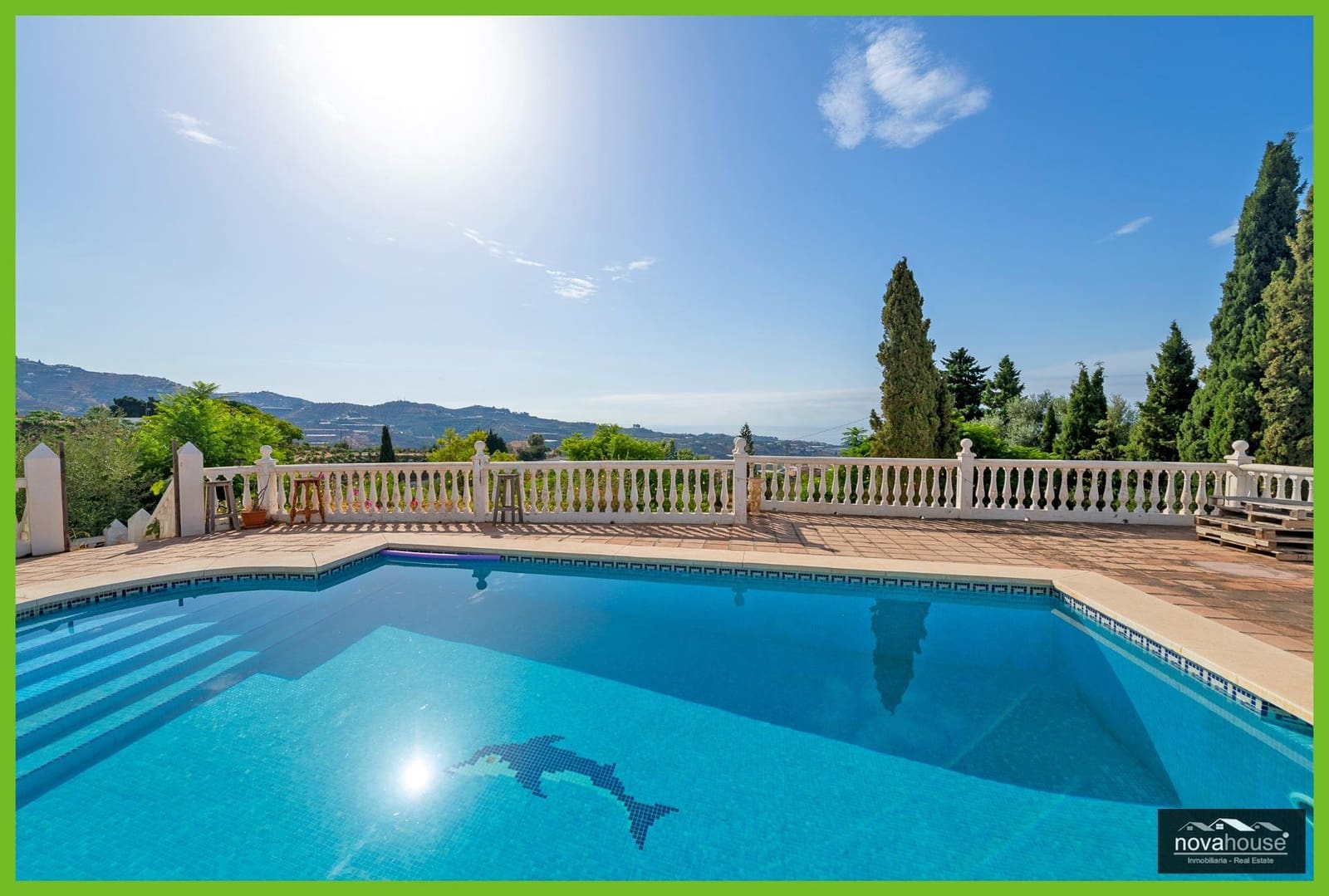 3 sovrum Finca/Hus på landet till salu i Algarrobo med pool - 545 000 € (Ref: 9414117)