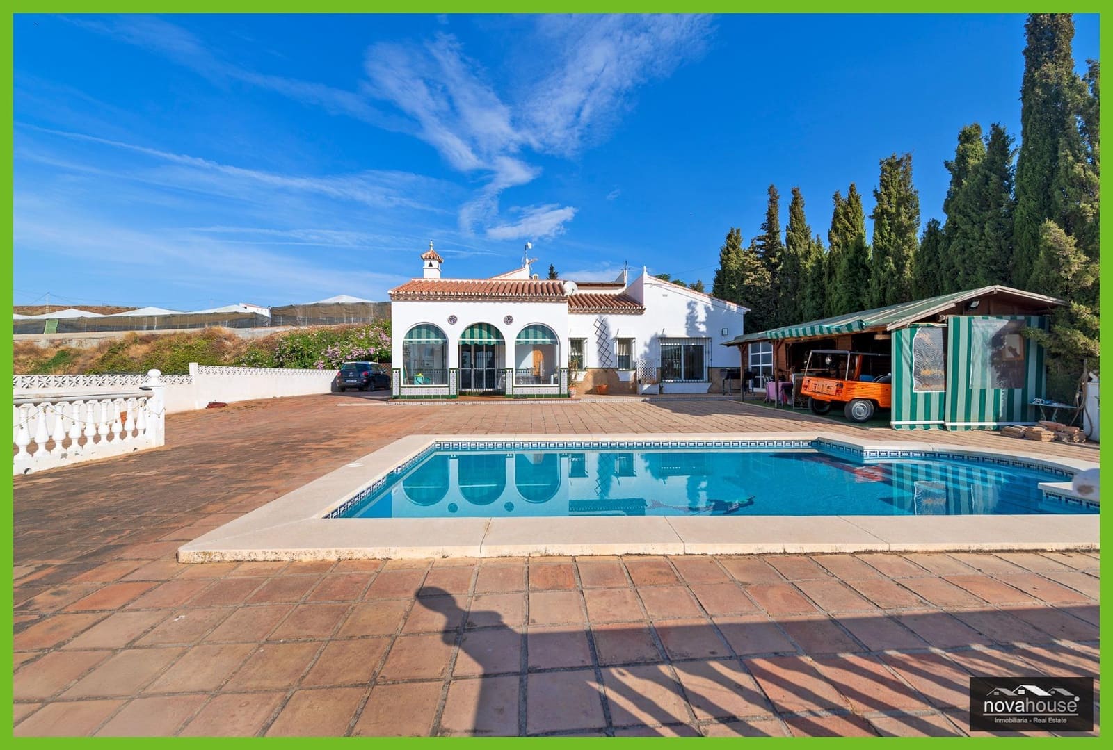 3 sovrum Finca/Hus på landet till salu i Algarrobo med pool - 545 000 € (Ref: 9414117)
