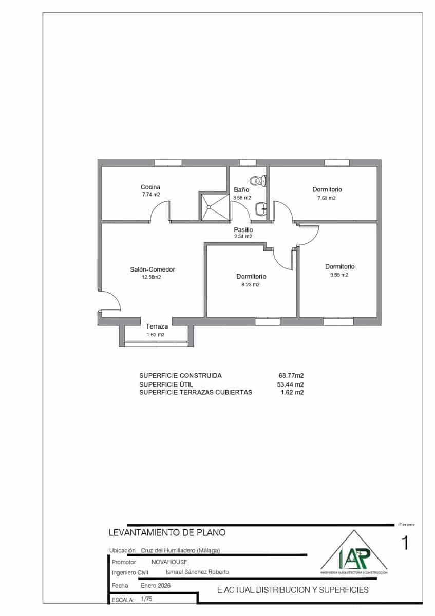 3 soveværelse Lejlighed til salg i Malaga by - € 210.000 (Ref: 9470391)