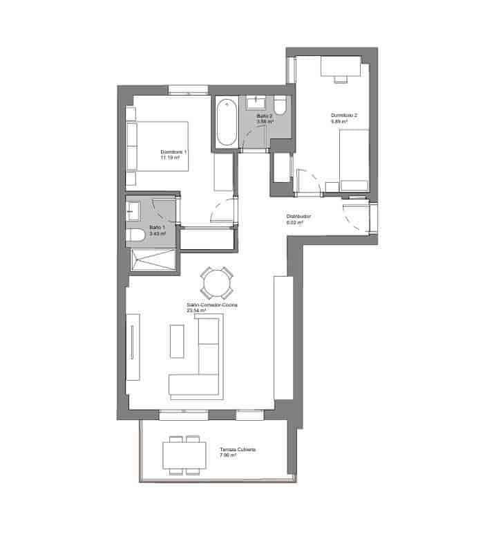 2 sovrum Lägenhet till salu i Torre del Mar med pool garage - 289 950 € (Ref: 9470392)