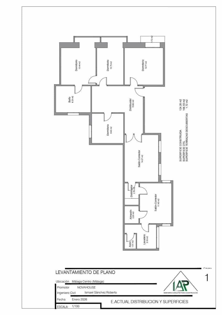 4 makuuhuone Asunto myytävänä paikassa Malaga kaupunki - 650 000 € (Ref: 9502380)