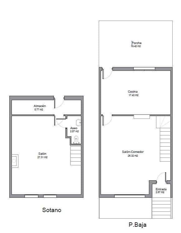 Adosado de 3 habitaciones en Rincón de la Victoria en venta con piscina garaje - 479.500 € (Ref: 9568686)