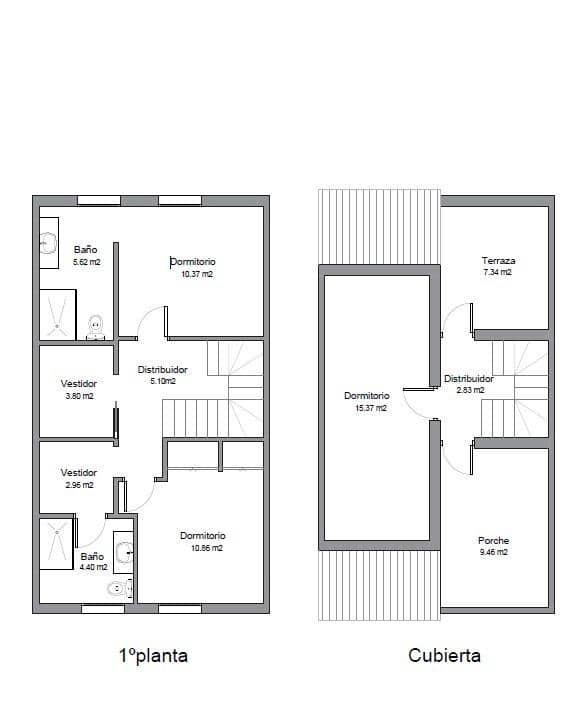 3 slaapkamer Rijtjeshuis te koop in Rincon de la Victoria met zwembad garage - € 479.500 (Ref: 9568686)
