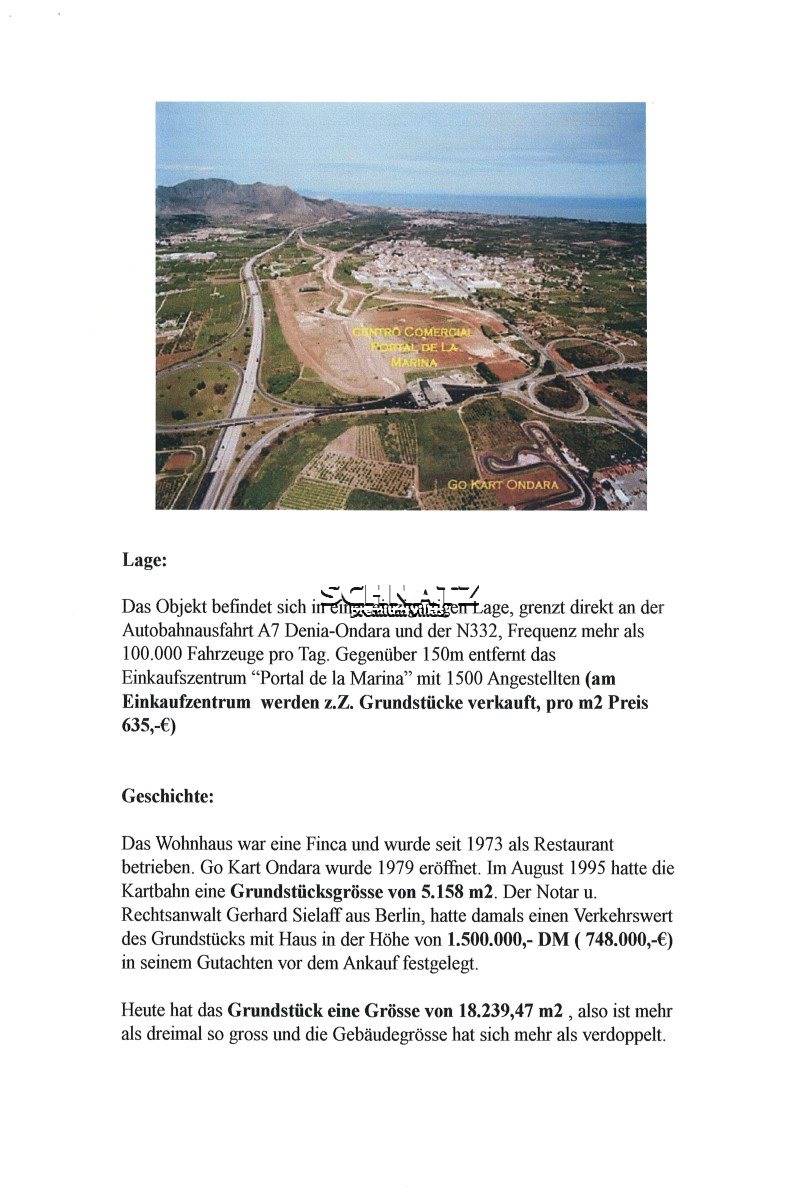 Commercial for sale in Ondara with garage - € 580,000 (Ref: 3126718)